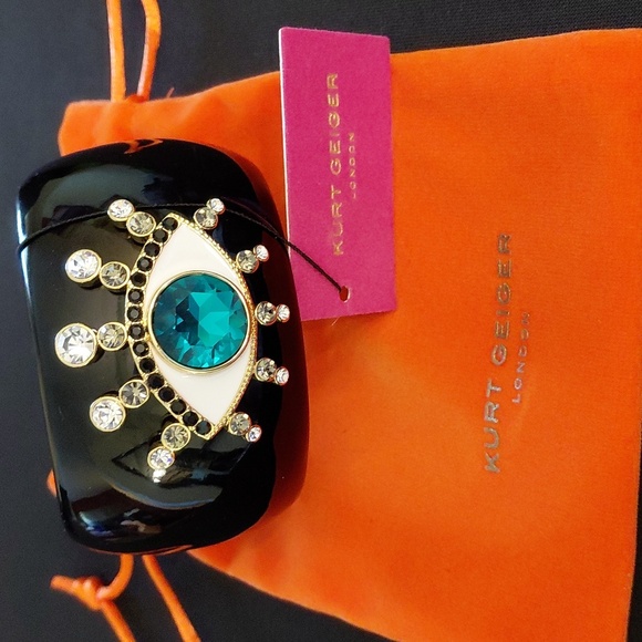 Kurt Geiger Jewelry - KURT GEIGER LONDON CUFF BRACELET Eye and Crystal Accents